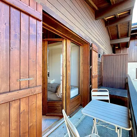 Apartman Charming With Mountain View & Balcony Combloux